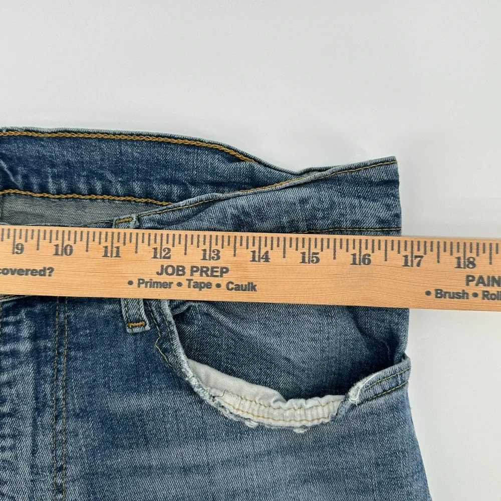 Levi's Slim Tapered Fit Mens 34x30 Jeans Blue Denim Stretch 5 Pockets Mid Rise